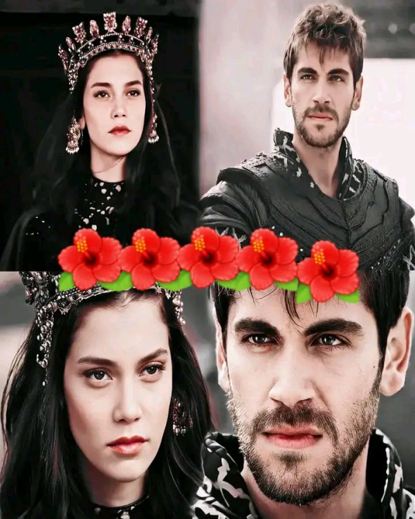 السلطان اورهان غازي و السلطانة نيلوفر هولوفيرا زوجة السيد أورخان تاريخياً  مسلسل المؤسس عثمان الموسم الخامس